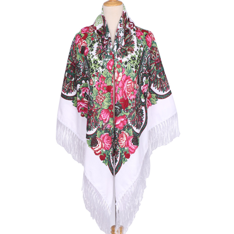 160*160 سنتيمتر العرقية وشاح م - مراجعة Woven Scarf Blanket وسعره