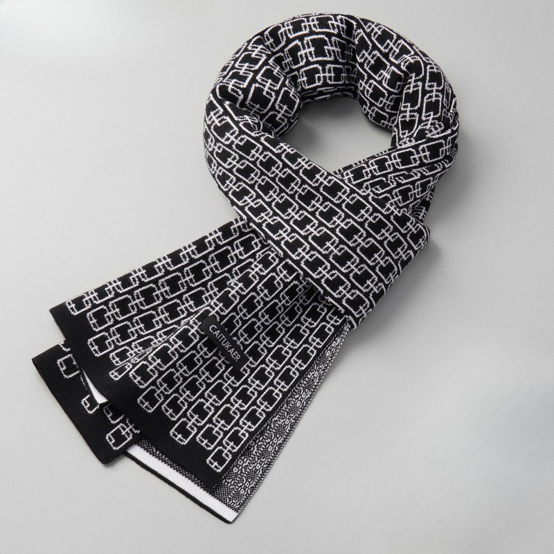 وشاح شتوي فاخر من الكشمير الصن - مراجعة Muffler Men Wool وسعره