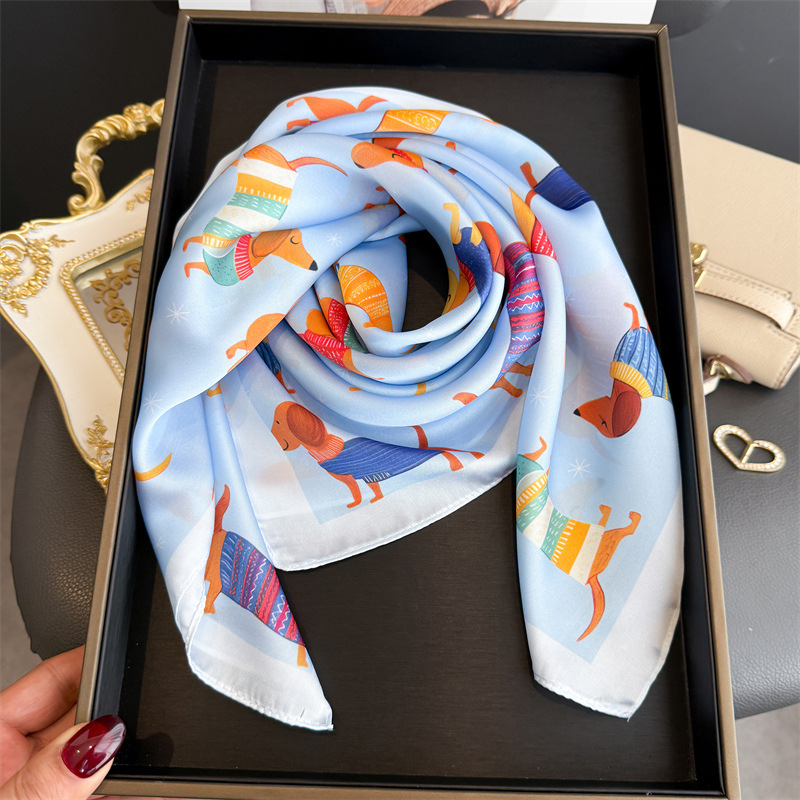 وشاح باندانا أنيق بطبعة كلب ال - مراجعة Face Scarf Mask وسعره